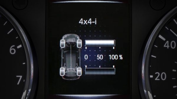 Nissan X-Trail TFT screen - Drive modes